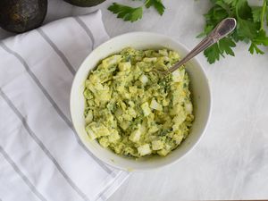 avocado egg salad