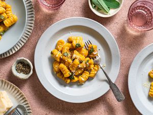 butternut squash gnocchi with sage brown butter sauce
