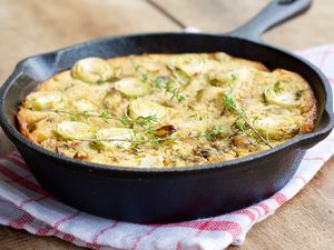 Cast iron skillet meal