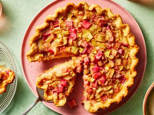 Classic Rhubarb Custard Pie (With Crust Recipe)
