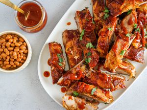 Easy baked barbecued country-style ribs recipe