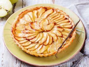 French apple tart tarte aux pommes recipe