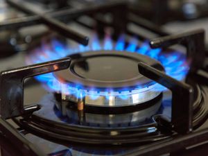 Image of a flame on a gas stove