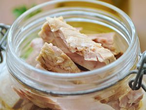 homemade canned tuna in oil