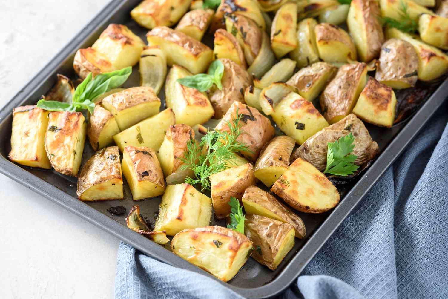 Herb roasted red potatoes recipe