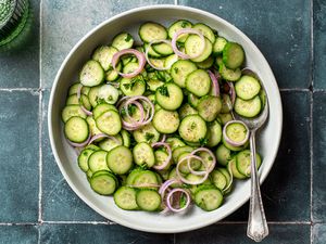 Quick cucumber salad