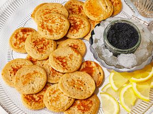 Russian Buckwheat Blini Pancakes/Tester Image