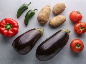 Nightshades: eggplants, tomatoes, peppers, and potatoes